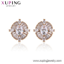 96025 Xuping очарование дамы ювелирные изделия дизайн серьги с бриллиантами